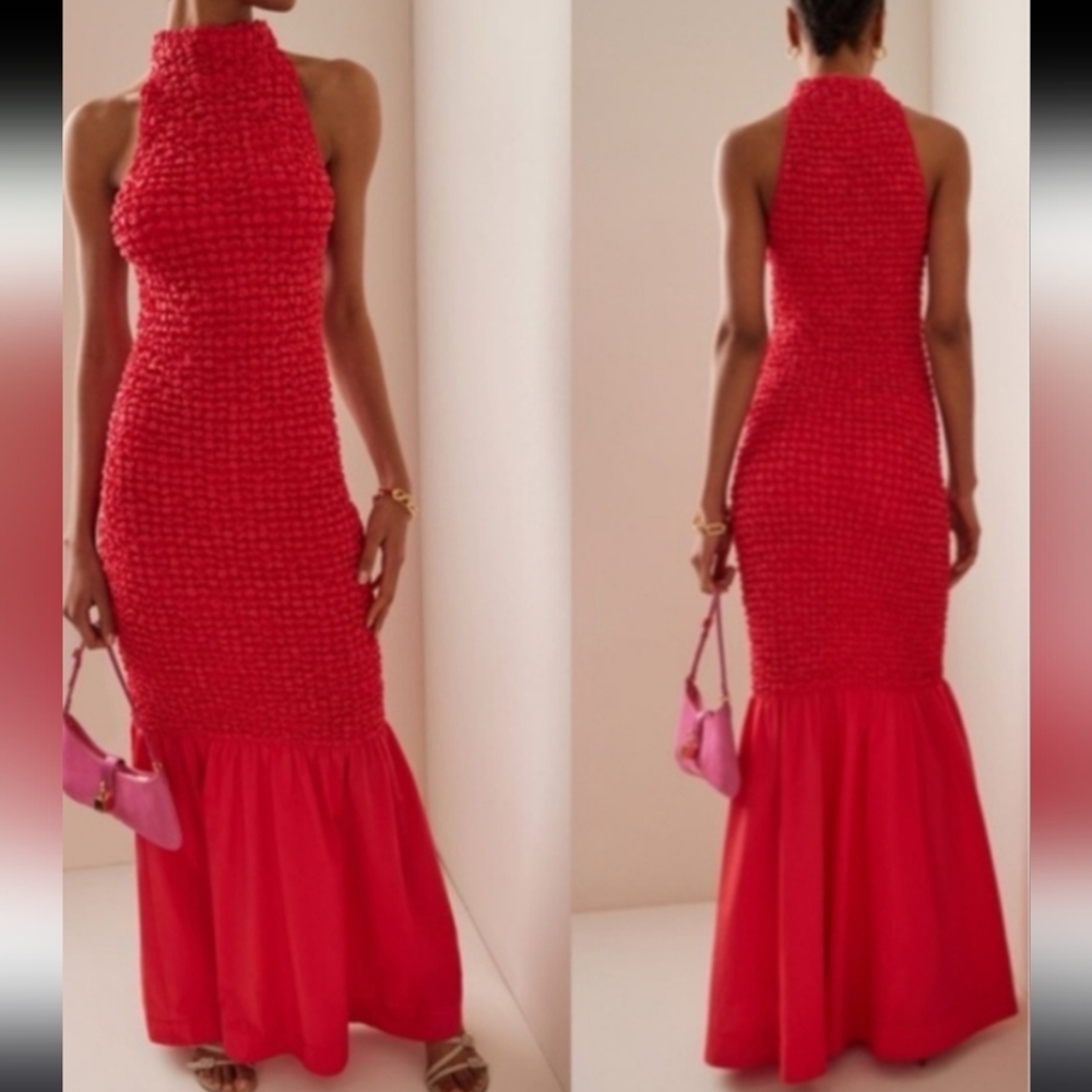 STAUD Red Kiera Dress - Picture 5 of 7